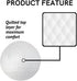 Midlee Washable Whelping & Pee Pad for Dogs - 36" Round, 3 Pack, Pool Puppy Potty Circle Reusable Mat