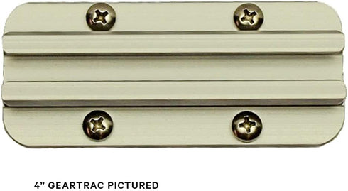 Yak Attack Gen II GearTrac, 4", GT175, Silver - GT175G2-04