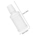 6pcs FOMIYES Portable Plastic Mouthwash Container Graduation Line for Travel Oral Cleaner Bottle for Outdoor Activities