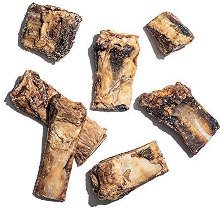 (24 Oz Jack&Pup Rib Bones for Dogs Bag), All Natural Beef Bones for Dogs, Single Ingredient Bone Marrow, Dog Rib Bones