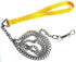 k0970 Dog Pet Puppy Leash Training Lead Chain w/Nylon Handle Swivel Hook 48" Blue OR Yellow