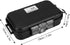 Tomotato Waterproof Storage Case, Outdoor Survival Waterproof Case Shockproof Storage Case Airtight Carry Box Container for Outdoor Boating Camping(Black)