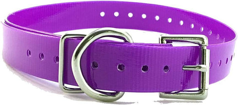 Sparky Pet Co 3/4" Roller Buckle High Flex Replacement Strap in Purple
