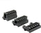 TACFUN 3 Pack 1" High & 0.75" Medium & 0.5" Low Riser, 5 Slot 20mm See Through Scope Mount