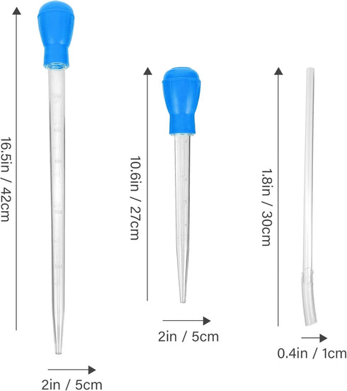 Fish Tank Water Changer, 16 inch Aquarium Clean Dropper, Waste Remover and Coral Feeder