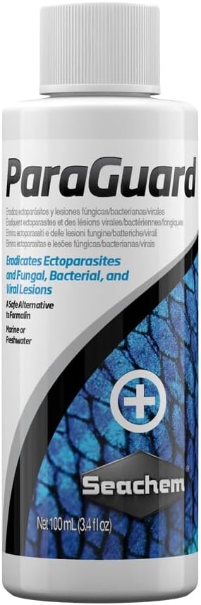 Seachem for external fungal/bacterial/viral lesions ParaGuard 100ml