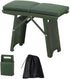 GDCARSL Portable Folding Camping Stools with Soft Seat,Folding Camping Stool, Indoor/Outdoor Foldable Stool