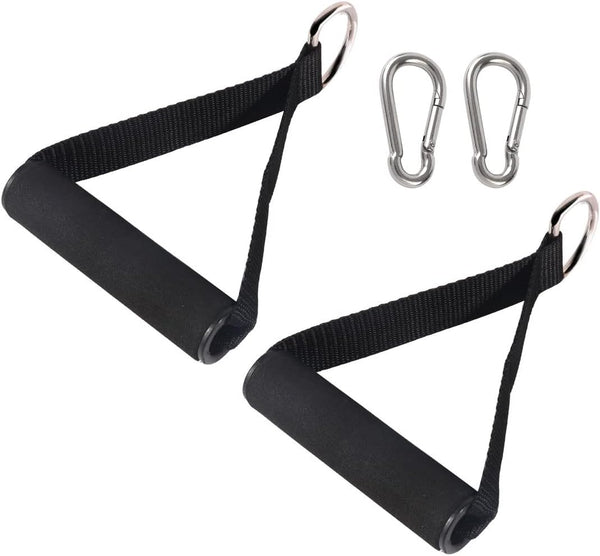 Premium Exercise Pull Handles, Fitness Handle Replacement for Pilates, Yoga, Strength Training