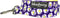 Blueberry Pet 2 Pattern Loving Daisy Prints Dog Leash - Soft Comfortable Handle, 5 ft x 5/8", for Small Dogs