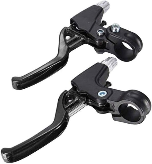 WAKE Bicycle Brake Levers 2pcs, Anti-Skid Mountain Bike Brake Handles, 4 Finger, Aluminum Alloy