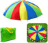 Youngchy Parachute with Handles 8ft 10ft 12ft Play Parachute Games for Outdoor Team
