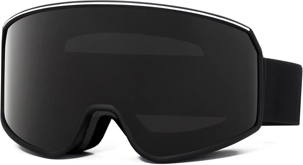 Ski Goggles OTG for Men Women, Anti-fog UV Protection Snowboard Goggles for Adult Youth
