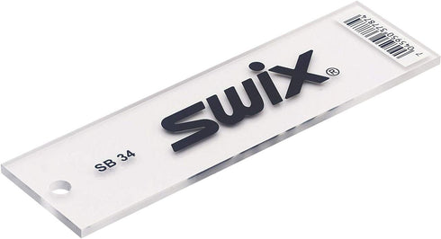 Swix Wax Scraper for Snowboard and Wide Ski (4mm Thick)