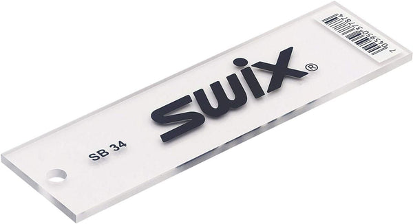 Swix Wax Scraper for Snowboard and Wide Ski (4mm Thick)