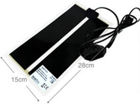 Giveme5 Upgrade US Plug 110V Reptile Heating Pad with Temperature Controller, 7W 5.9x11 Heat Mat
