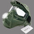 Tactical Paintball Mask, Airsoft Full Face Gear with Goggles, Impact Resistant for Outdoor Activities