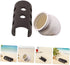 2pcs Set Kisangel Fish Tank Cave and Shrimp Hideout Aquarium Breeding Shelter, White Ceramic Small Fish Tank Hiding