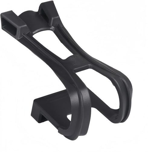 Set Bicycle Pedal Toe Clip Cage with Straps for Exercise Bike,Pair of Pedal Cage for Indoor and Outdoor Cycling