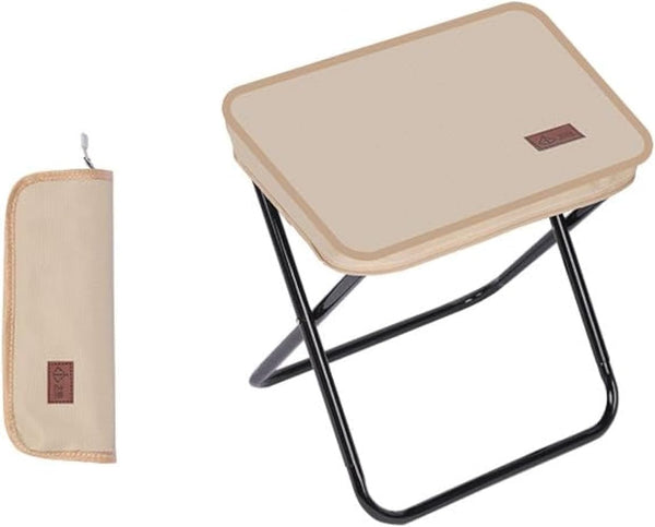 THE LIMIT Mini Folding Stool with Carry Bag for Travel, Hiking, BBQ,