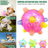 Arinda Jumping Activation Ball for Dogs Flashing Ball Light Sounds Jump Automatically