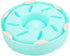 Dog Slow Feeder Bowl, Anti-choking Interactive Bloat Stop Design for Dogs & Cats (Emerald Green)