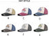 Vintage Baseball Cap, Washed Denim Trucker Cap, Motorcycle Print Pattern Outdoor Sun Hat