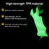 Glow-in-The-Dark Dog Flying Discs - Interactive Soft Lightweight Catch and Fetch Toys for Medium Large Dogs