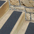ZUEXT 11" x 44" Black Skateboard Grip Tape Sheet, Waterproof Bubble Free Black Scooter Griptape for Longboard