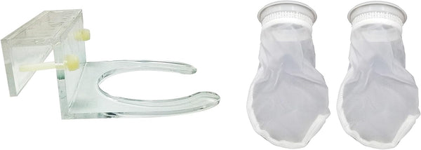 Bubblefin Pre Sump Filter Sock Holder 4" with 2 Filter Bags