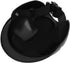 Dog Helmet Motorcycle Hard Safety Hat - Adjustable Windproof Snowproof Cap for Puppy Riding (Black)