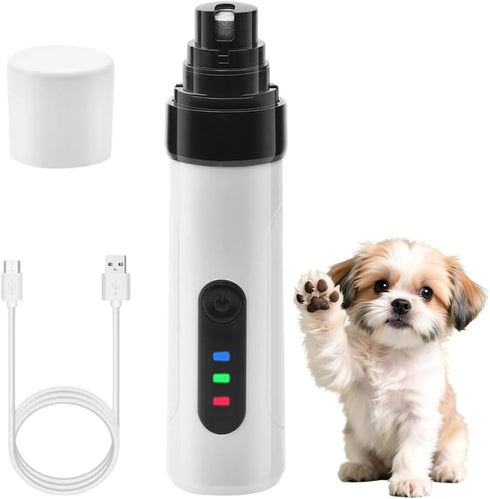 Dog Nail Grinder, 2026 New Silent Pet Nail Grinder, Electric Dog Nail