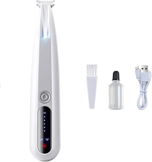 Vdaxvme Trimmers Quiet Electric Pet Clippers with Ceramic Cutting Body for Dog Paws Hair Maintenance Pet Grooming Tool