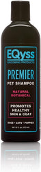 EQyss Premier Pet Shampoo, 16 oz, Cleanses & Moisturizes Coat, Adds Volume, Residue-Free Finish for All Pets
