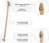 6-Pack Pet Toothbrush Bamboo & Boar Bristle | Natural, Biodegradable, Zero-Waste | for Dogs & Cats - Plastic-Free