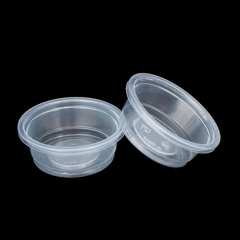 Crested Gecko Feeding Ledge with 30 pcs 0.5oz Food Cups - Reptile Food Bowls and Water Dish Accessories