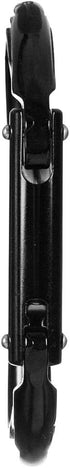 Fusion Climb Vapor Aluminum Modified D Black Carabiner 5-Pack (FP-8122-ST-BLK-5P)