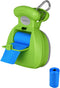 KALLAK Portable Dog Pooper Scooper, Hands Held Pet Poop Picker Upper with Integrated Bag Dispenser and 2 Rolls Waste