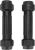 Tbest 1Inch Kayak Paddle Connector, 2pcs Plastic Replacement Accessory for Inflatable Boat Oar