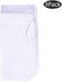 ALEGI Media Filter Bag - Extra Fine, Reusable 180 Micron Drawstring Mesh Filter Bags (7.5"*3.6", 3 Pack)