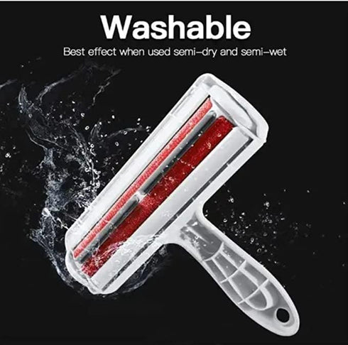 PET HAIR REMOVER - Reusable Dog and Cat Hair Remover for Couch, Carpet, Car Seats, Bedding, Upgraded Lint Roller Tool