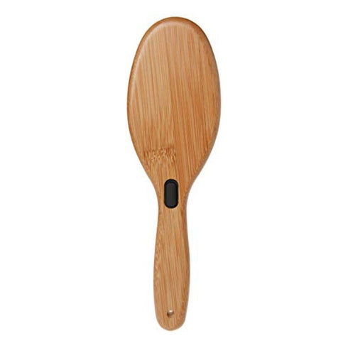 Bamboo Groom Oval Bristle Brush with Natural Boar Small