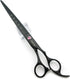 Kingstar 8.0in. Matt Black Professional Pet Grooming Scissors Set - Straight, Thinning & Curved Scissors with Comb