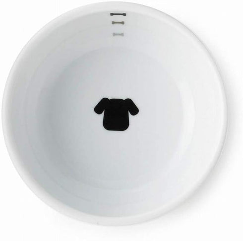 Necoichi Raised Dog Food Bowl, Elevated, for dogs and cats, pets feeding feeder Non-slip for small dogs Dishwasher and Microwave Safe, No.1 Seller in Japan! (Dog, Food Bowl)
