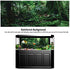 TOPINCN 3D Effect Rainforest Poster Self-Adhesive PVC Aquarium Fish Backdrop Mural Decorative Reptile Terrarium Wallpaper Living Room Sofa TV Background Photo Wallpaper(61 * 41cm)