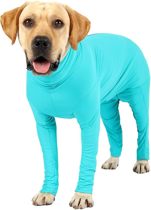 Dog Onesie After Surgery Recovery Suit - Surgical Anxiety Body Suit for Small, Medium, Large Dogs