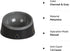 ThirstAlert 16 oz Dog/Cat Water Bowl - LED Lights Blink When Water Level is Low, Food Grade ABS & Melamine