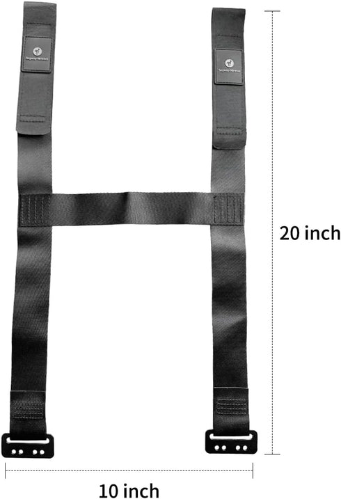 HENGLIANG PRO/PRO2 Attachment Magic Strap KIT Compatible with Segway Ninebot S MAX Self-Balancing Scooters GoKart Drift