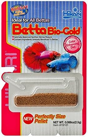 Hikari Betta Bio-Gold Baby Pellets - Fish Food Bundle Bonus Pack, 3 Pack