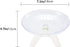 Silent Running Hamster Flying Saucer Exercise Wheel for Hamsters, Gerbils, Mice, Hedgehog, and Other Small Pets (White)