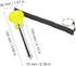 Health Gear Weight Stack Pin, 15x4cm Magnetic Selector for Strength Training Equipment, Gym Accessories